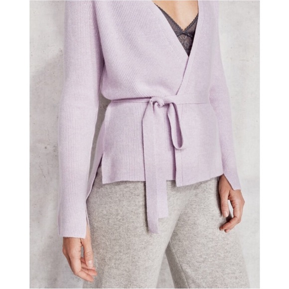 Talbots Haven Well Within Cashmere Ribbed Wrap - Picture 2 of 9